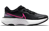 Фото № 2 с приближением к товару «‎Nike ZoomX Invincible Run Flyknit Wmns BlackPink»