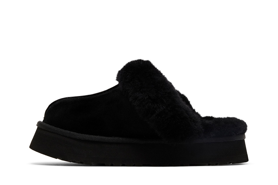 Фото № 4 с приближением к товару «‎UGG Women's Disquette Slipper Black (1122550-BLK)»