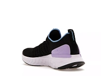 Фото № 6 с приближением к товару «‎Nike React Phantom Run Flyknit 2 Black Barely Grape University Blue »