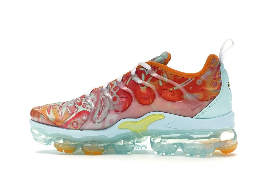 Фото № 5 с приближением к товару «‎Nike Air VaporMax Plus Dip Dye Mint Orange »