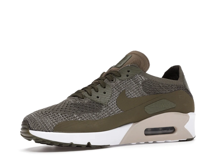 Фото № 2 с приближением к товару «‎Nike Air Max 90 Ultra Flyknit 2 Medium Olive»