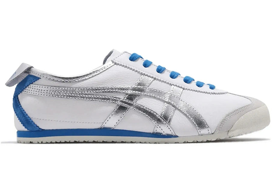 Фото № 1 с приближением к товару «‎Onitsuka Tiger Mexico 66 White Blue Silver»