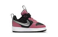 Фото № 2 с приближением к товару «‎(TD) Nike Court Borough Low 2 SE PinkBlackSilver»