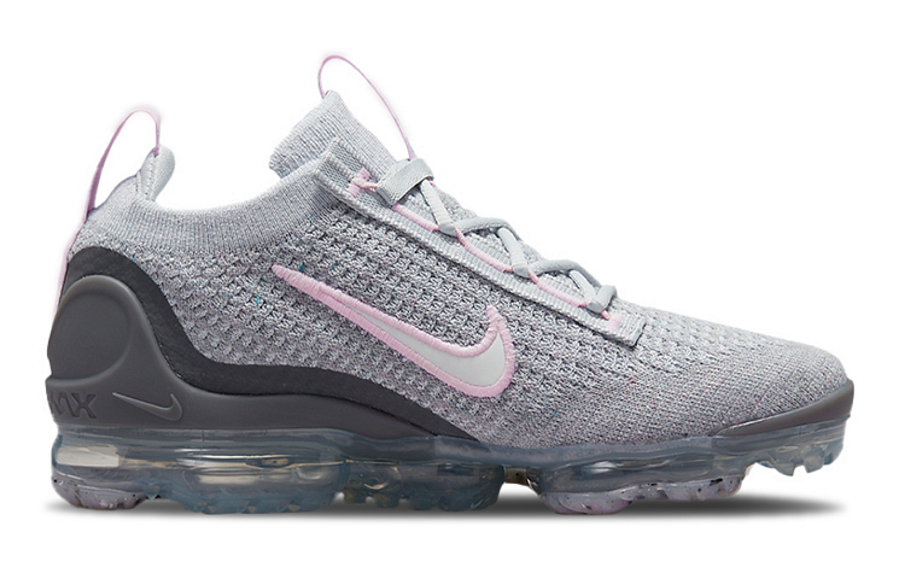 Фото № 2 с приближением к товару «‎(GS)Nike Air Vapormax Flyknit 2021 GreyPink»