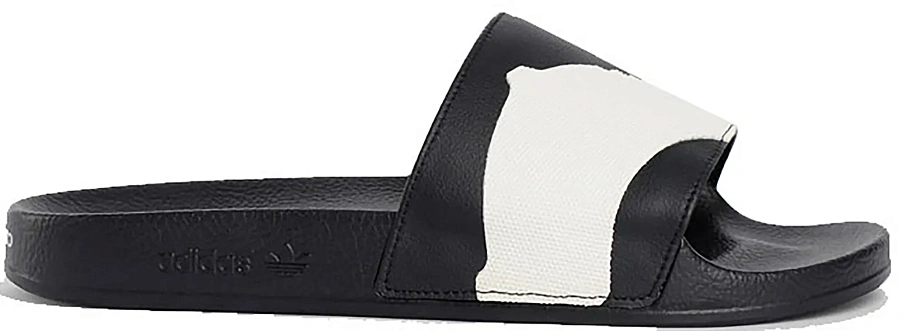 Фото № 1 с приближением к товару «‎adidas Y-3 Adilette Black White»