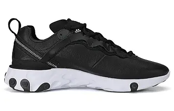 Nike React Element 55 BlackWhite - 2