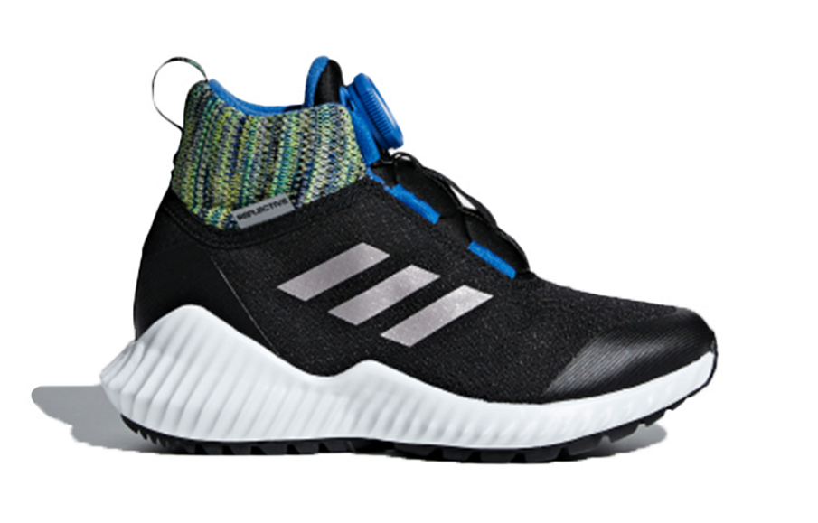 Фото № 2 с приближением к товару «‎adidas (KID) Fortatrail Boa BTW K BlackSilver»