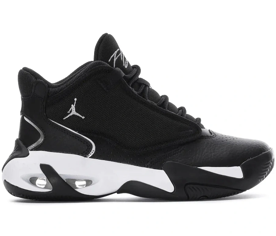 Фото № 1 с приближением к товару «‎Jordan Max Aura 4 Black Metallic Silver »