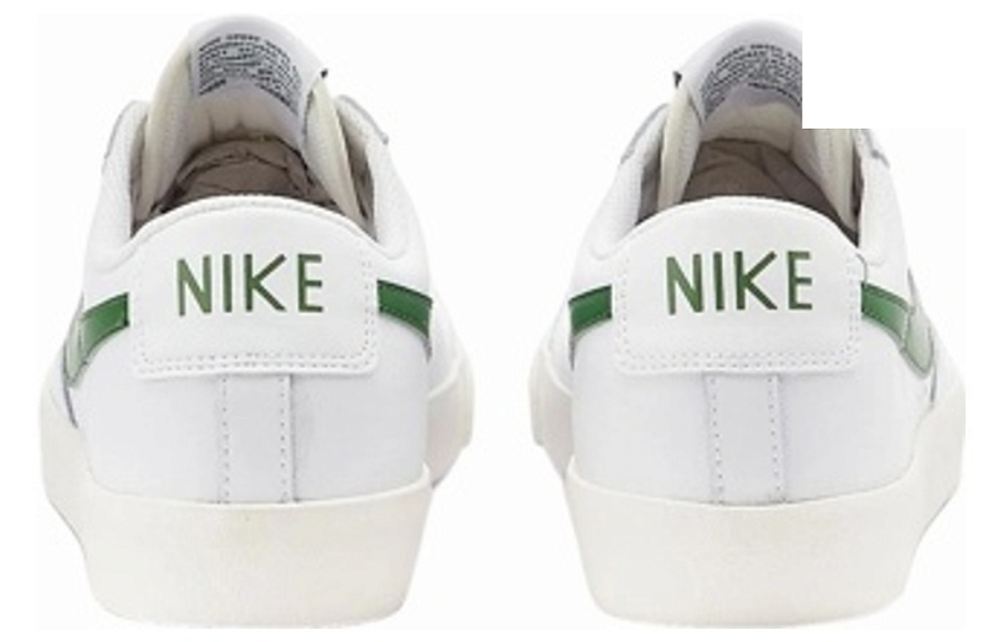 Фото № 3 с приближением к товару «‎Nike Blazer Low Leather White Forest Green»