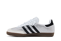 Фото № 4 с приближением к товару «‎adidas Women's Samba OG Crystal White Rhinestones»
