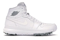 Фото № 1 с приближением к товару «‎Jordan 1 Retro Golf Cleat White Metallic»