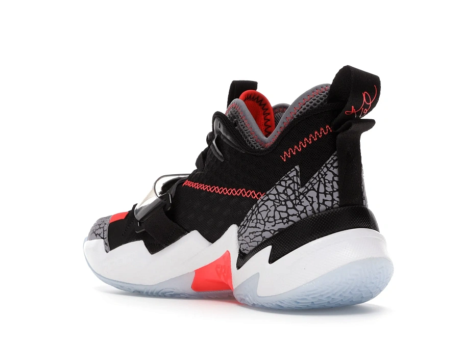 Фото № 5 с приближением к товару «‎Jordan Why Not Zer0.3 Black Cement»