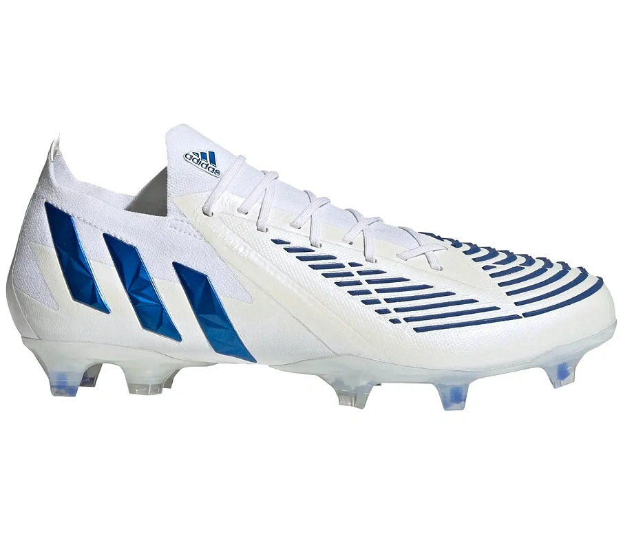 Фото № 1 с приближением к товару «‎adidas Predator Edge.1 Low FG White Hi-Res Blue»