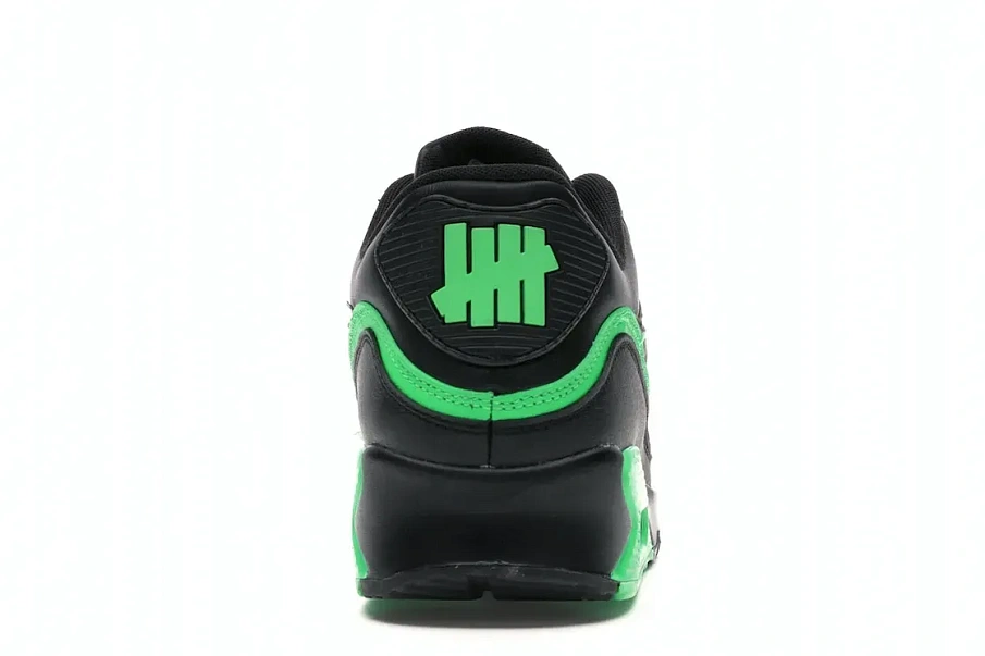 Фото № 4 с приближением к товару «‎Nike Air Max 90 Undefeated Black Green»