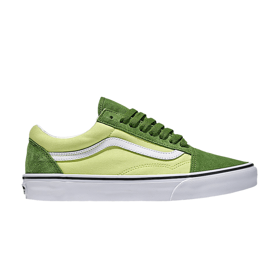 Фото № 1 с приближением к товару «‎Vans Old Skool Shadow Lime Green (VN000D7ZCLH)»