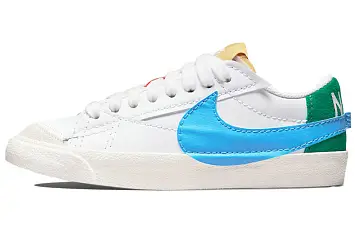 Nike Blazer Low Jumbo Low-Top Sneakers WhiteBlue - 1