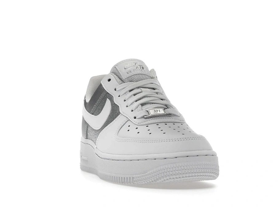 Фото № 2 с приближением к товару «‎Nike Air Force 1 Low 07 White Metallic Silver »