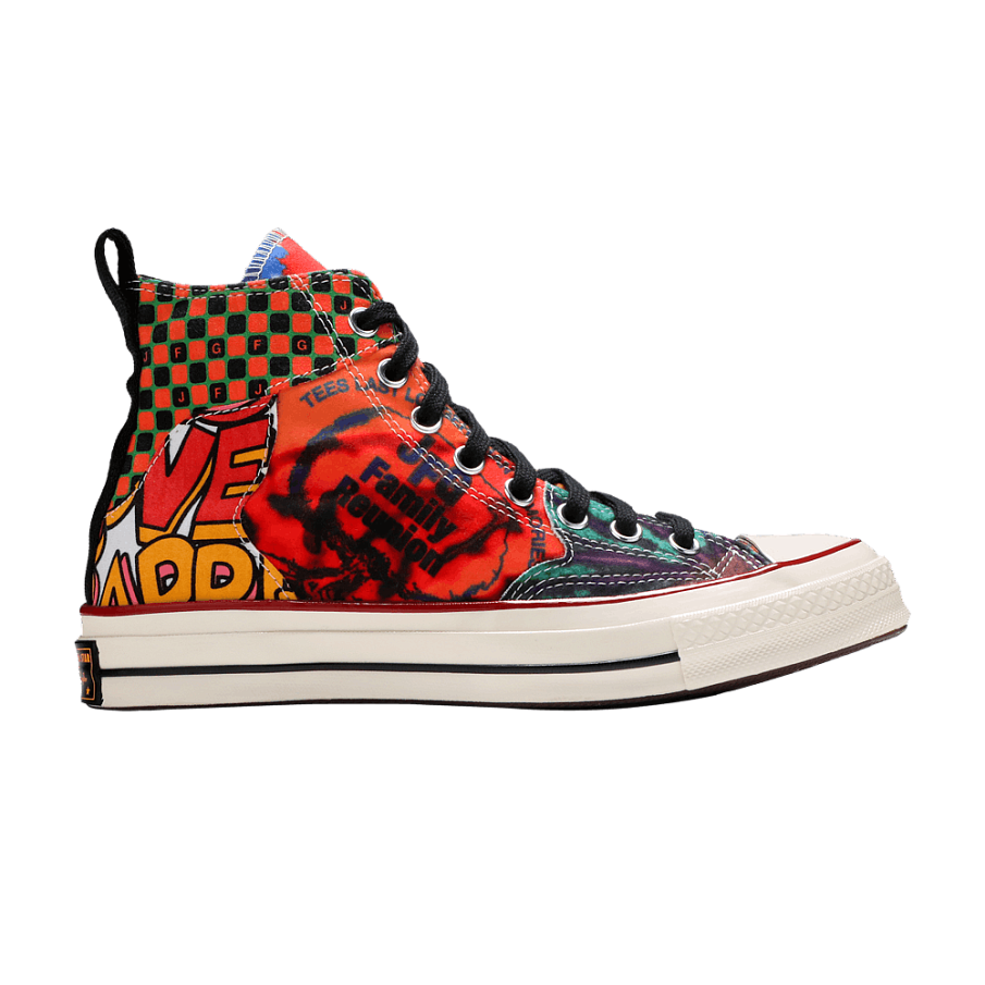 Фото № 1 с приближением к товару «‎Joe Freshgoods x Converse Chuck 70 High JFG Graphic Tee Collage»