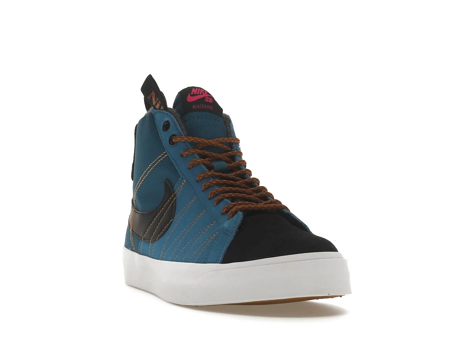 Фото № 4 с приближением к товару «‎Nike SB Zoom Blazer Mid PRM Marina Pecan»