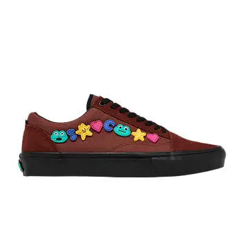 Frog Skateboards x Vans Skate Old Skool Brown - 1