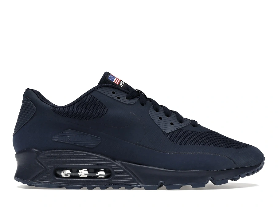 Фото № 1 с приближением к товару «‎Nike Air Max 90 Hyperfuse Independence Day Blue»