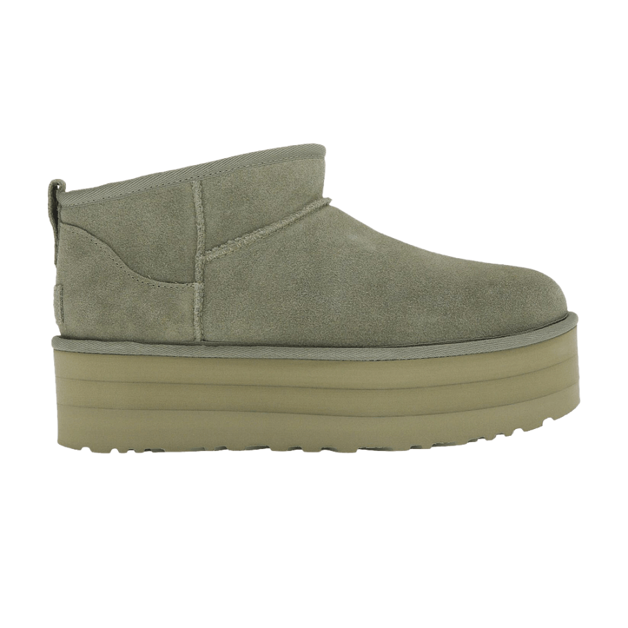Фото № 1 с приближением к товару «‎UGG Women's Classic Ultra Mini Platform Boot Shaded Clover»