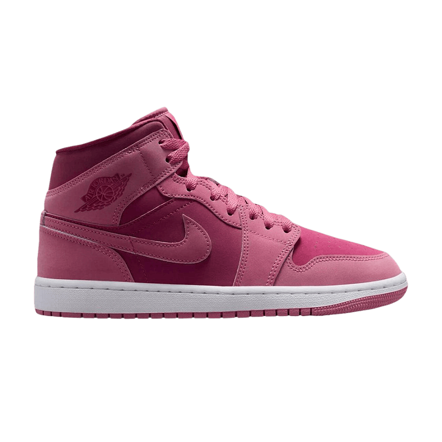 Фото № 1 с приближением к товару «‎Women's Air Jordan 1 Mid Desert Berry White Sweet Beet»