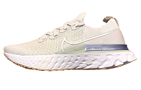 Фото № 1 с приближением к товару «‎Nike Wmns React Infinity Run Flyknit BeigeSilver»