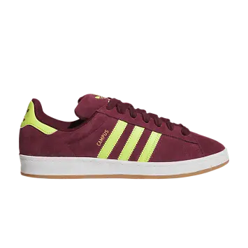adidas Campus ADV Maroon Solar Yellow