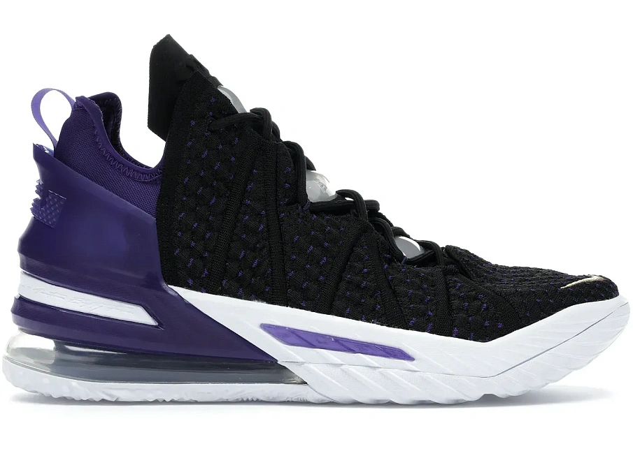 Фото № 1 с приближением к товару «‎Nike LeBron 18 Lakers»