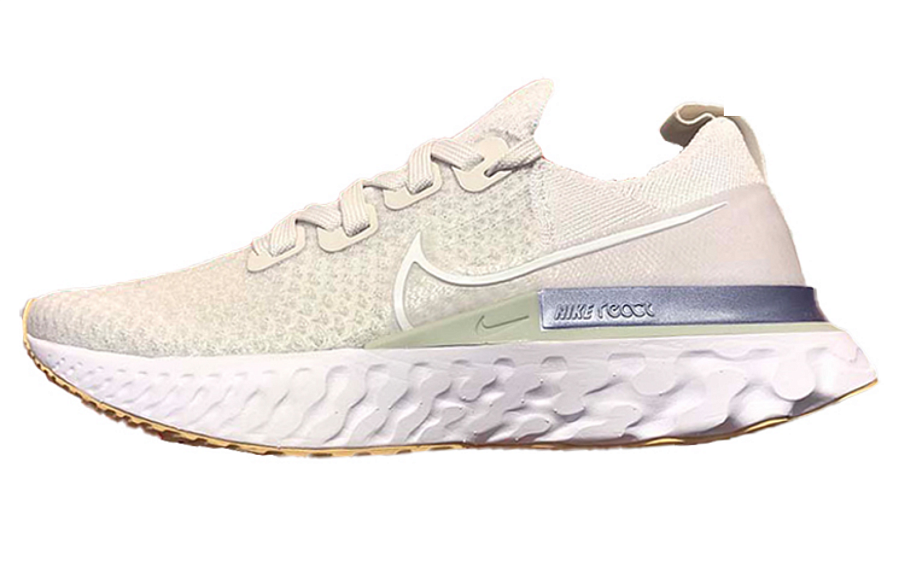 Фото № 1 с приближением к товару «‎Nike Wmns React Infinity Run Flyknit BeigeSilver»