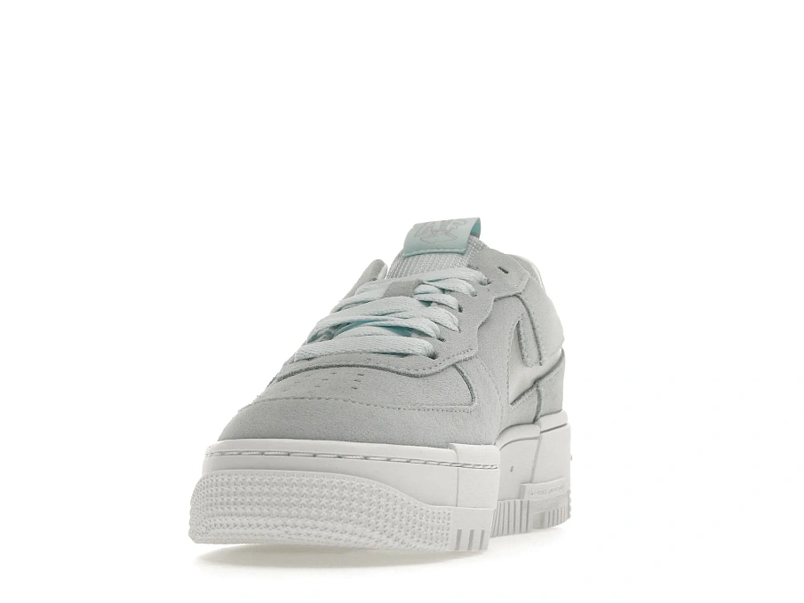 Фото № 4 с приближением к товару «‎Nike Air Force 1 Low PIxel Glacier Blue »
