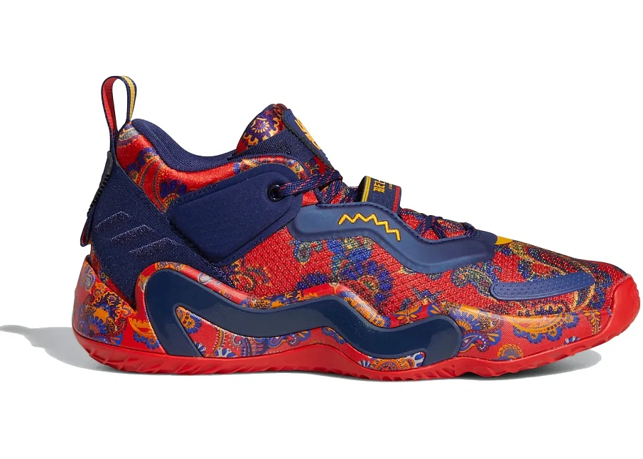 Фото № 1 с приближением к товару «‎adidas D.O.N. Issue #3 Bel-Air Athletics Prep School Dark Blue»