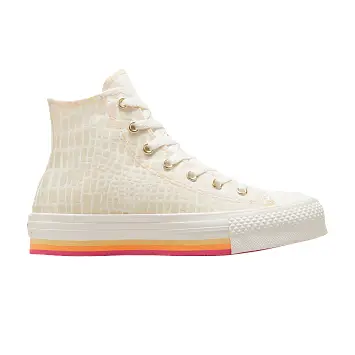Converse Chuck Taylor All Star EVA Lift Platform High GS Glazed Chrome - 1