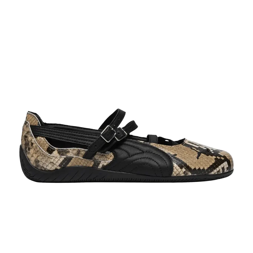 Puma Women's Speedcat Ballet Black Snake Print - 1