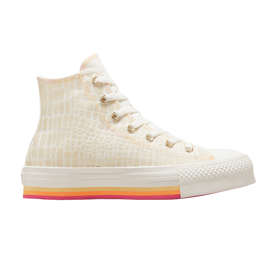 Фото № 1 с приближением к товару «‎Converse Chuck Taylor All Star EVA Lift Platform High GS Glazed Chrome»