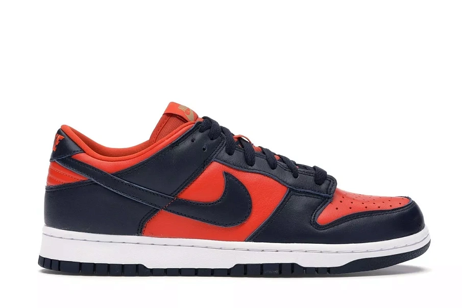Фото № 1 с приближением к товару «‎Nike Dunk Low SP Champ Colors University Orange Marine (2020)»