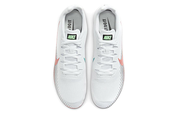Nike Zoom Rival M 9 Running Shoes WhiteRedBlue - 7