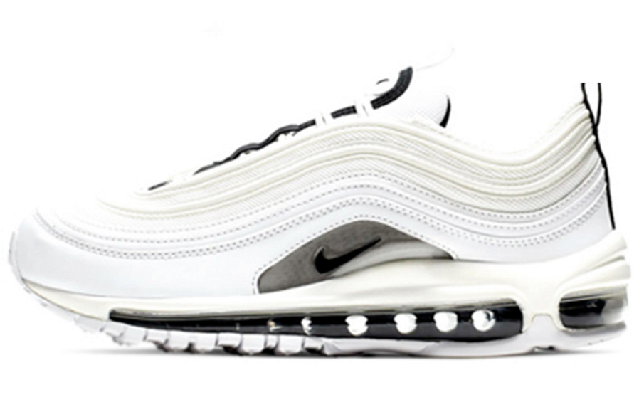 Фото № 1 с приближением к товару «‎Nike Air Max 97 (W) Running Shoes White Black Silver»