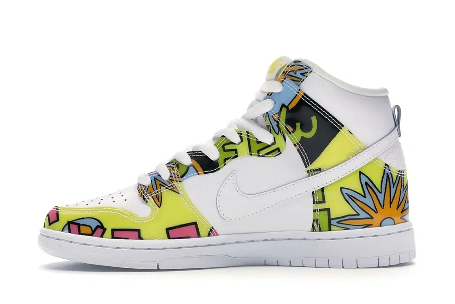 Фото № 3 с приближением к товару «‎Nike SB Dunk High De La Soul (2015)»