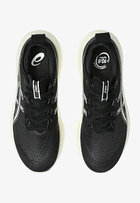 Фото № 3 с приближением к товару «‎GEL-NIMBUS 27 ROAD RUNNING SHOES BLACK LAKE GREY»