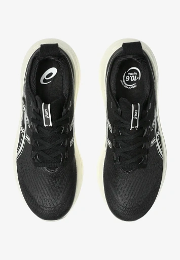 GEL-NIMBUS 27 ROAD RUNNING SHOES BLACK LAKE GREY - 3