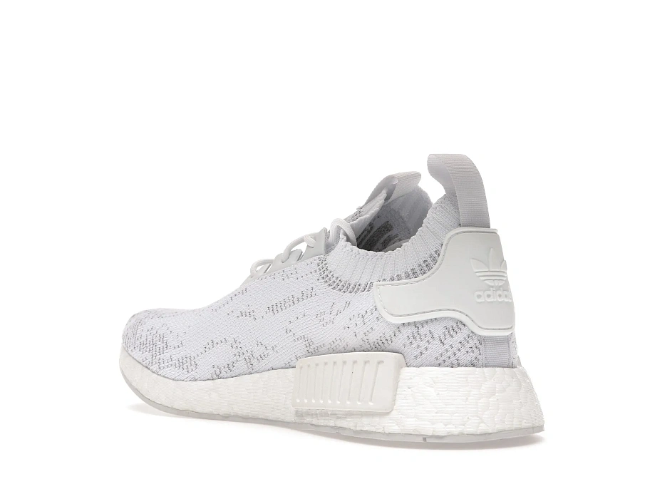 Фото № 6 с приближением к товару «‎adidas NMD R1 Primeknit Cloud White Glitch Camo»