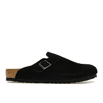 Фото № 1 с приближением к товару «‎Birkenstock Boston Suede Black»
