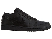 Фото № 1 с приближением к товару «‎Jordan 1 Low Black Black Noir»