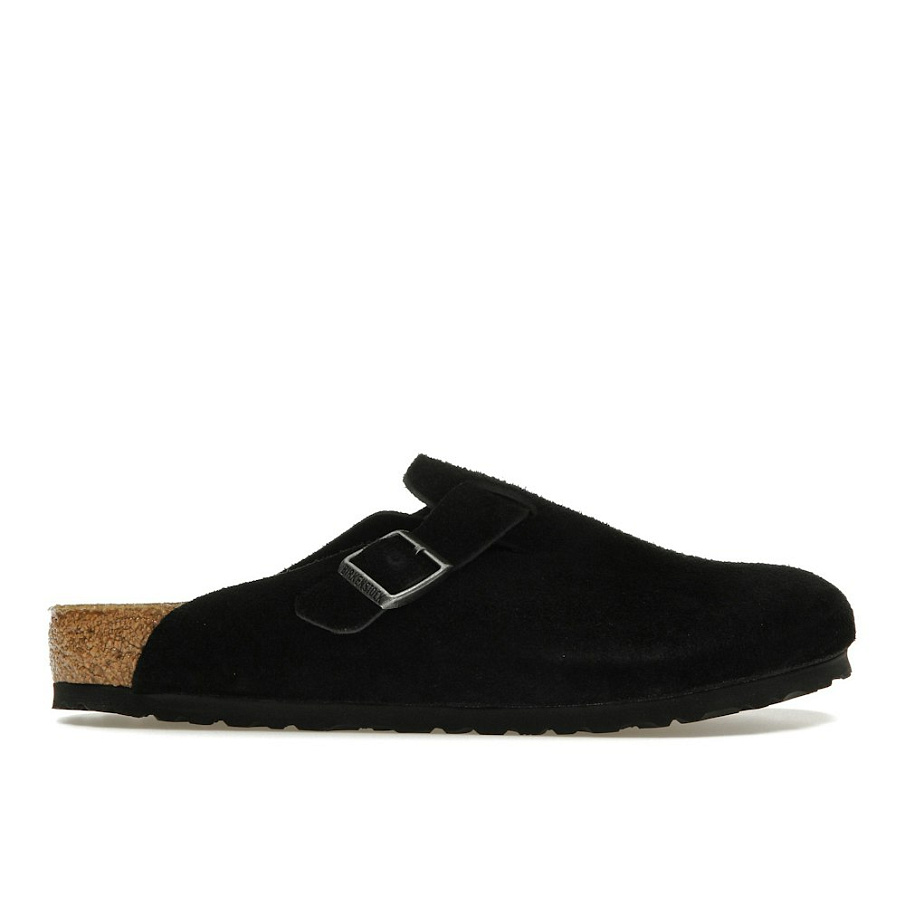 Фото № 1 с приближением к товару «‎Birkenstock Boston Suede Black»