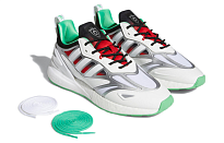 Фото № 4 с приближением к товару «‎Marvel x adidas ZX 2K BOOST 2.0 "Gamora"»