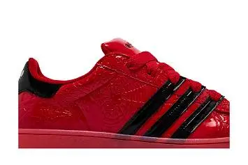 Sp5der x adidas Superstar Black Silver Metallic - 3
