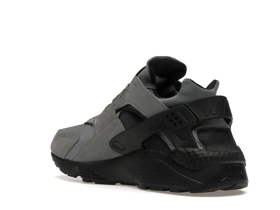 Фото № 5 с приближением к товару «‎Nike Air Huarache Grey Suede Laser Blue»