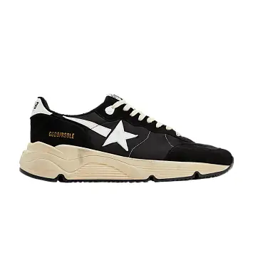 Golden Goose Running Sole Black White - 1